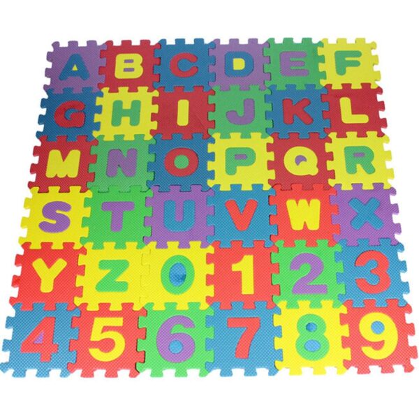 36pcs Number Alphabet Puzzle for Baby - Image 5