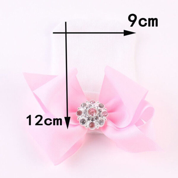 Newborn Baby Girl Cap Beanie Hat - Image 2