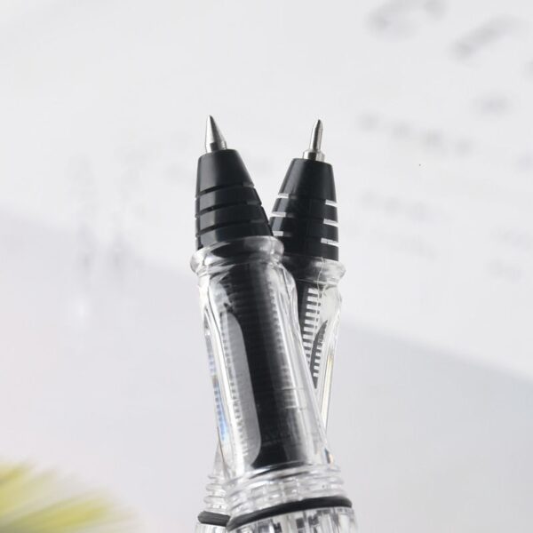 2 PCS High Quality Transparent Gel Pen for Office & School - Image 4