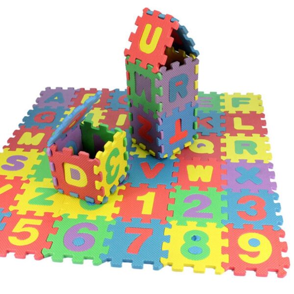 36pcs Number Alphabet Puzzle for Baby - Image 6