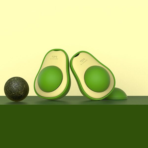 Avocado Catnip Ball Toy For Pet - Image 4