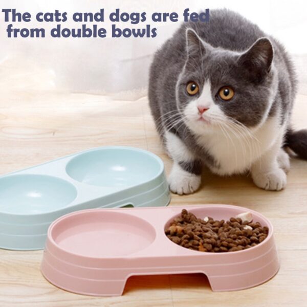 4pcs Double Bowl for Pets - Image 2