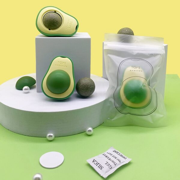 Avocado Catnip Ball Toy For Pet - Image 2