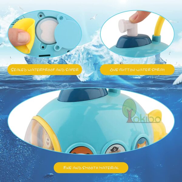 Baby Bath Toys for Kids Submarine - Image 4