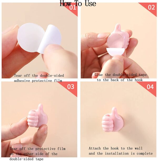 10pcs Multifunctional Holder Thumb Hooks - Image 4