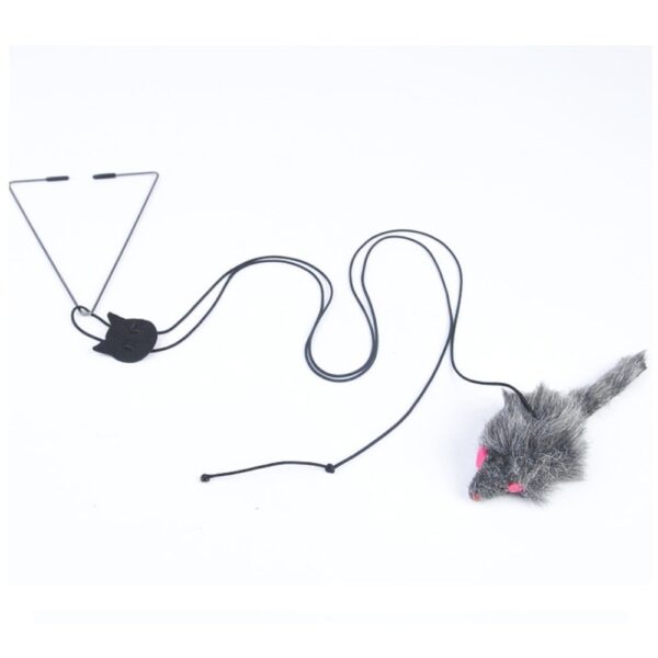 Cat Toy Hanging Dummy Mouse - Image 3